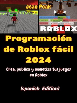 cover image of Programación de Roblox fácil 2024